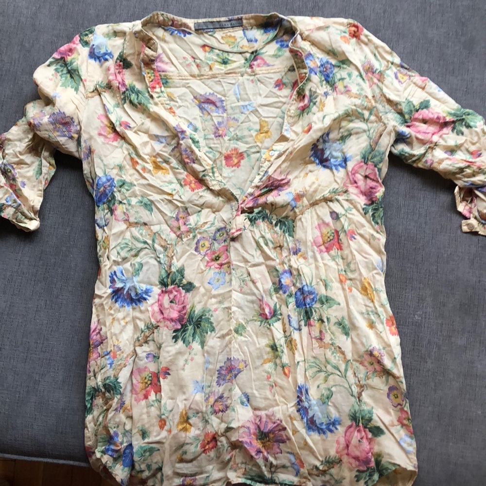 Zara tunic shirt